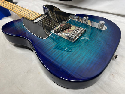 Fender Limited Edition Player Telecaster Plus Top Electric Guitar MIM - Made in Mexico - Blue Burst