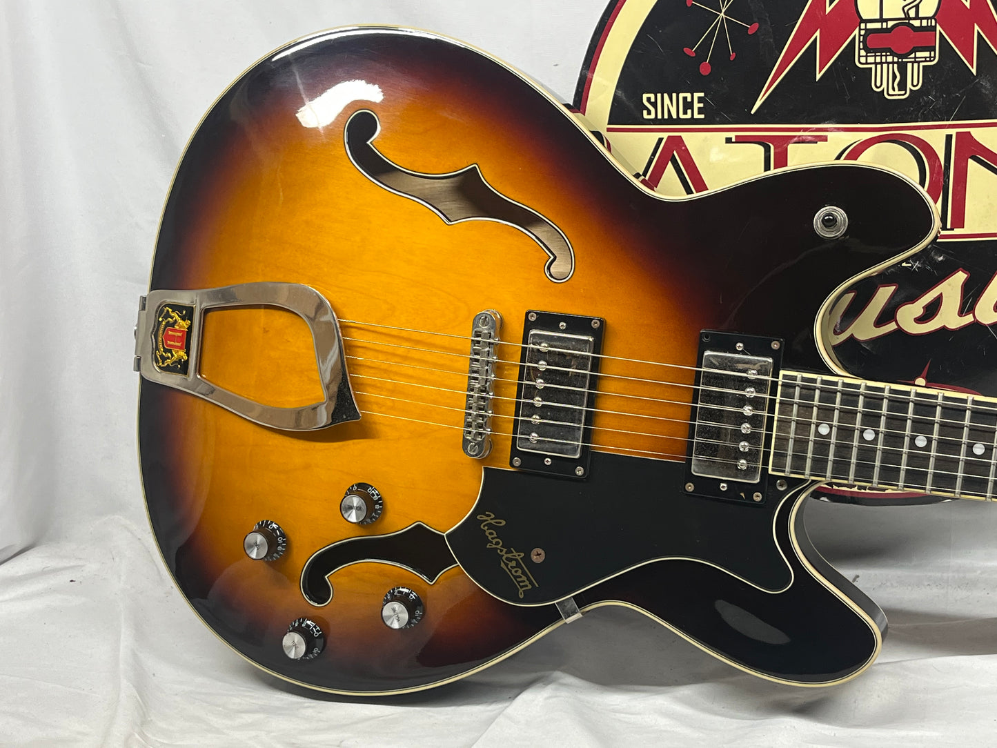 Hagstrom Viking Semi-Hollow Body Electric Guitar