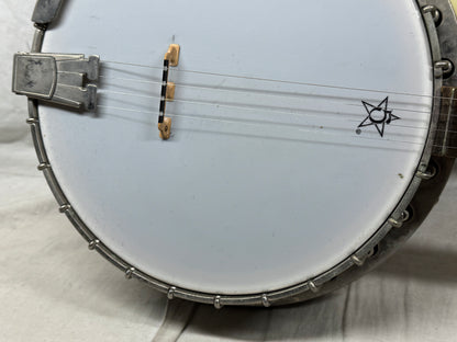 Bacon Peerless ? 4-string Banjo with Case - previously owned by Charlie Byrd