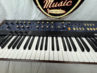 Korg PS-6 ps6 Polysix poly six 6-Voice Analog Synthsizer 61-Key Keyboard with SKB Case 1980s - Local Pickup Only