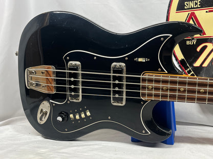 Hagstrom H-II-B Doublecut 4-String Electric Bass 1967 with Hard Case
