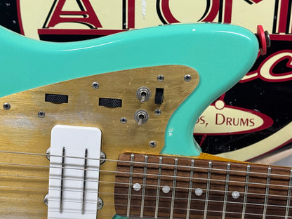 Shelton Electric Instruments Anthony Pirog Signature GalaxyFlite galaxy flite Guitar with Case - Aged
