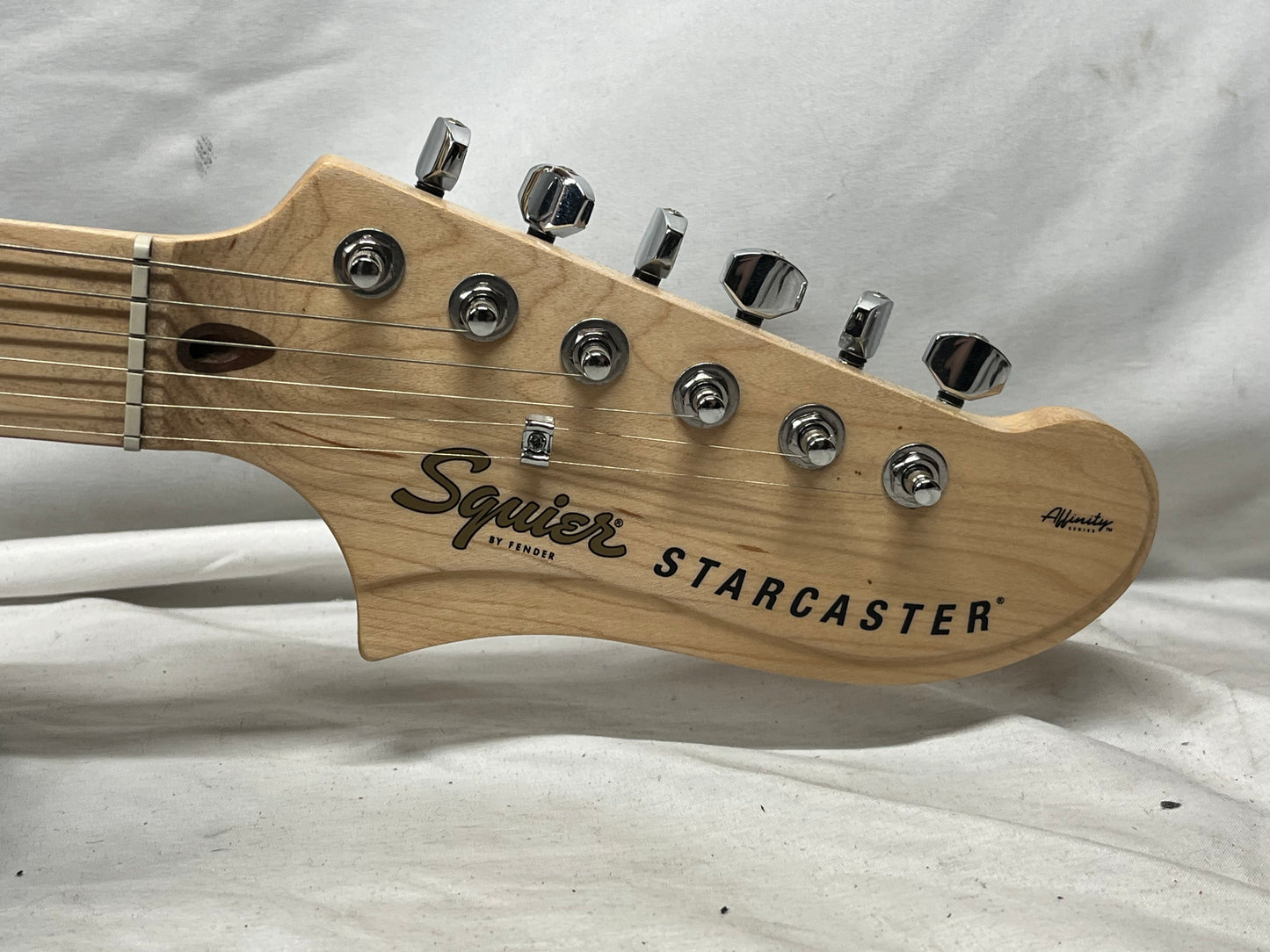 Squier Affinity Series Starcaster Semi-Hollow Body Electric Guitar - Black