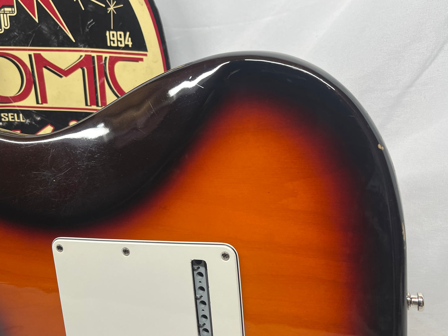 Fender Deluxe Stratocaster Strat Plus Electric Guitar - Antique Burst