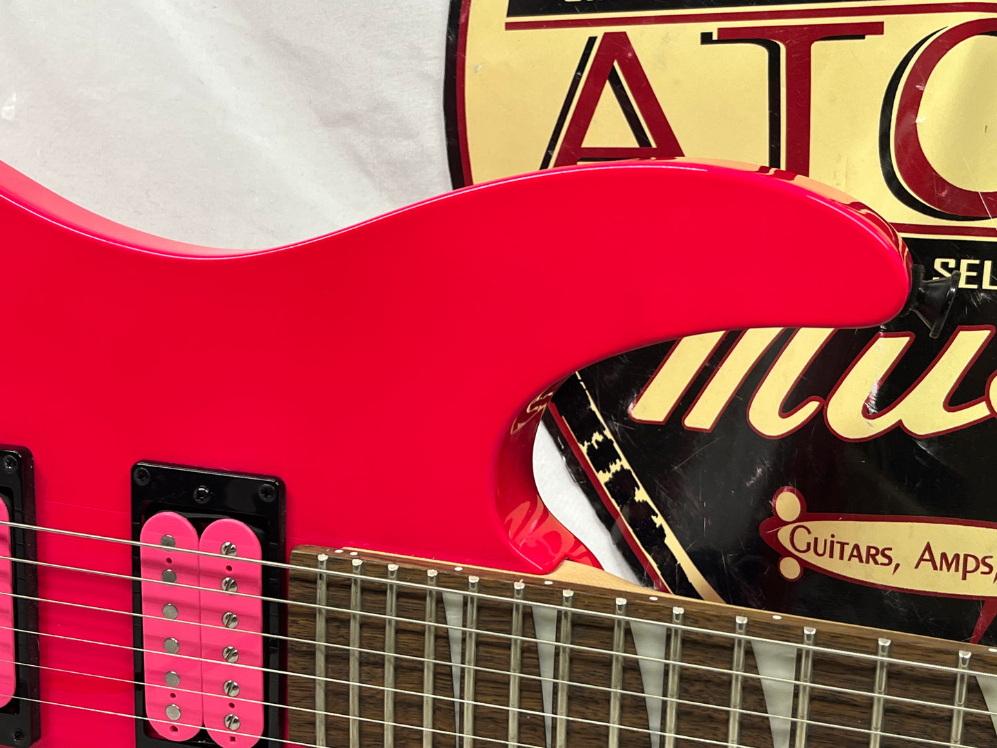 Jackson X Series Dinky DK2XR Doublecut Electric Guitar - Hot Pink