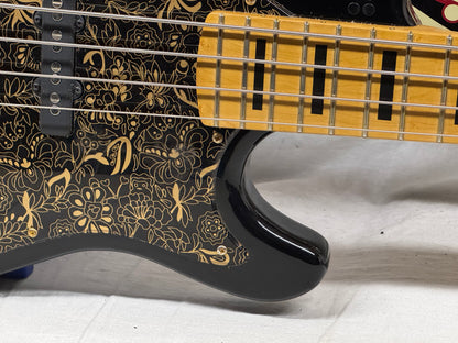 Sandberg California Ida Nielsen Signature 4-string Bass - Soft Aged Black / Birdseye Maple neck