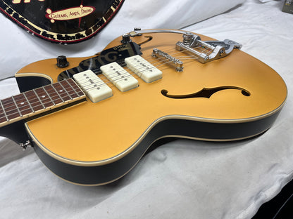 Guild SF-1 Starfire 1 Jet 90 Semi-Hollow Body Electric Guitar - Satin Gold