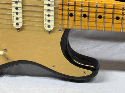 Fender American Ultra Stratocaster Guitar with COA + Case 2021 - Texas Tea / Maple neck