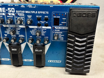 Boss ME-50 me50 Guitar Multi-Effects Preamp Pedal