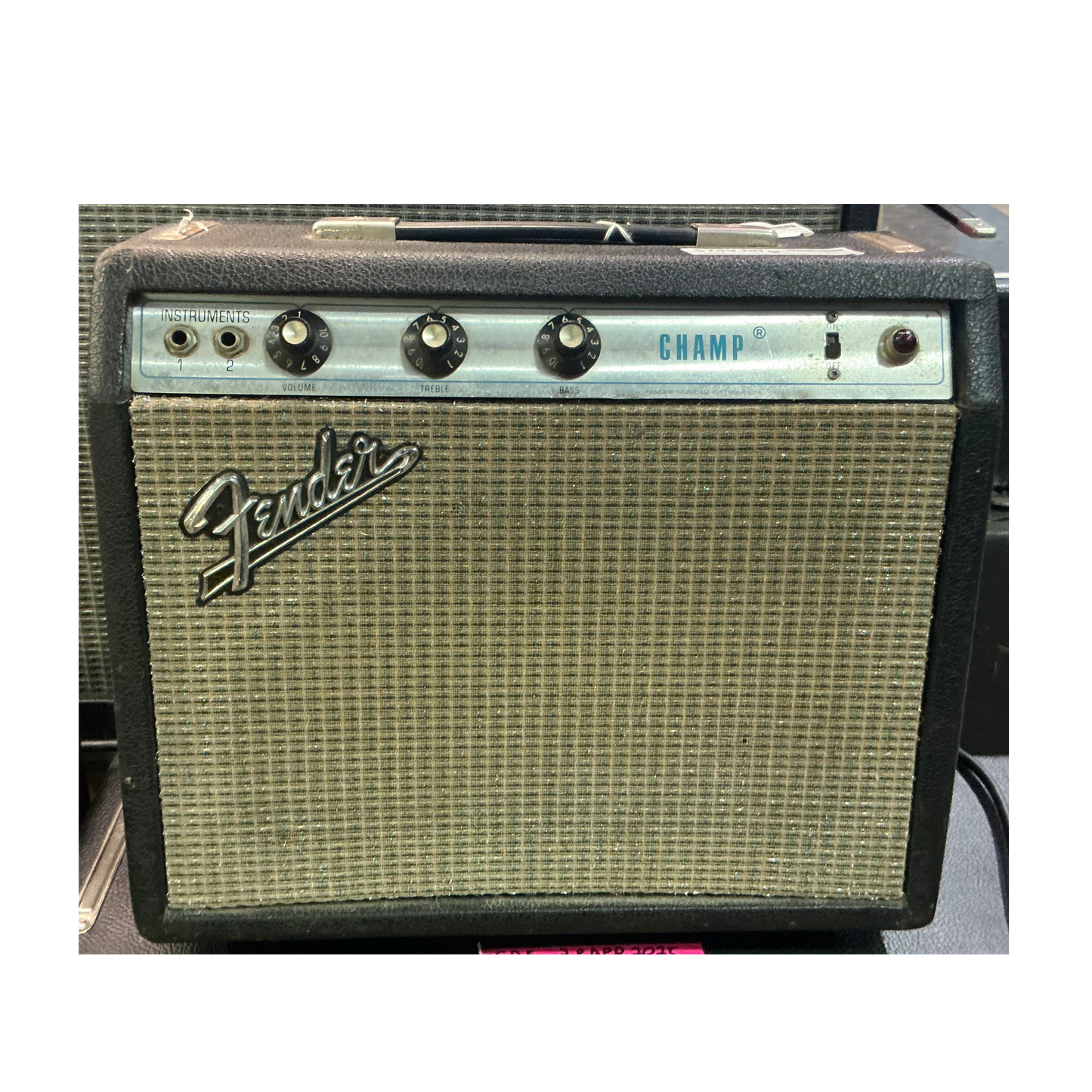 Fender Champ Tube Guitar Combo Amplifier Silverface - Local Pickup Only