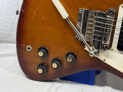 Gibson Firebird III 3 Non-Reverse Guitar with Case 1968 - Sunburst