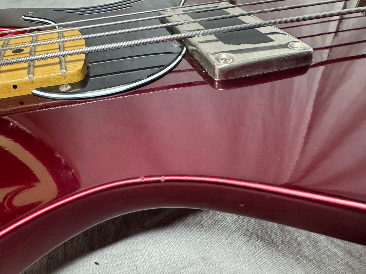 Sandberg Florence 30" Short Scale 4-string Bass with Gig Bag 2020s - Ruby Red