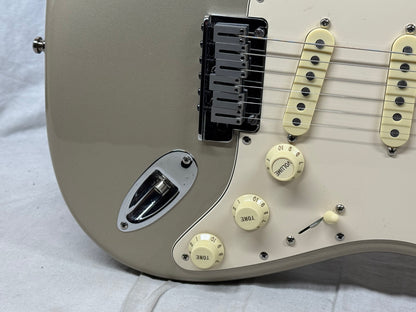 Fender American Texas Special Stratocaster Guitar with Gator Case 2000 - Shoreline Gold / Rosewood fingerboard