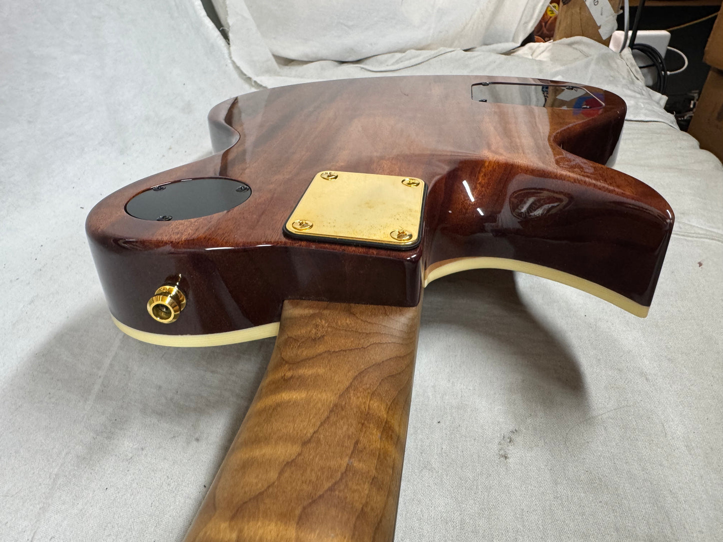 Warmoth Singlecut Guitar by Houston Electric Guitar Jerry DeLue