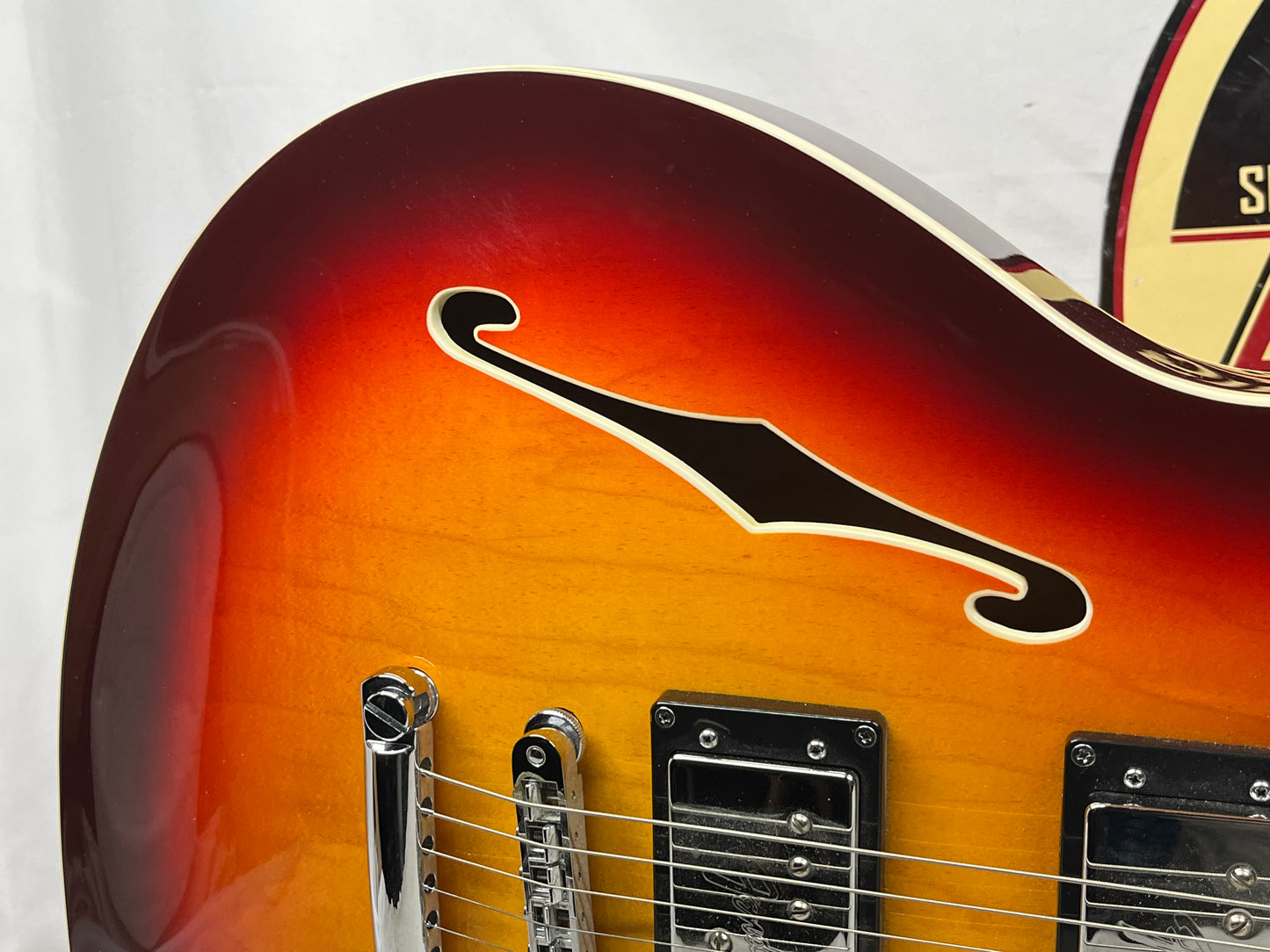 Fender Starcaster Semi-Hollow Body Electric Guitar - Aged Cherry Burst