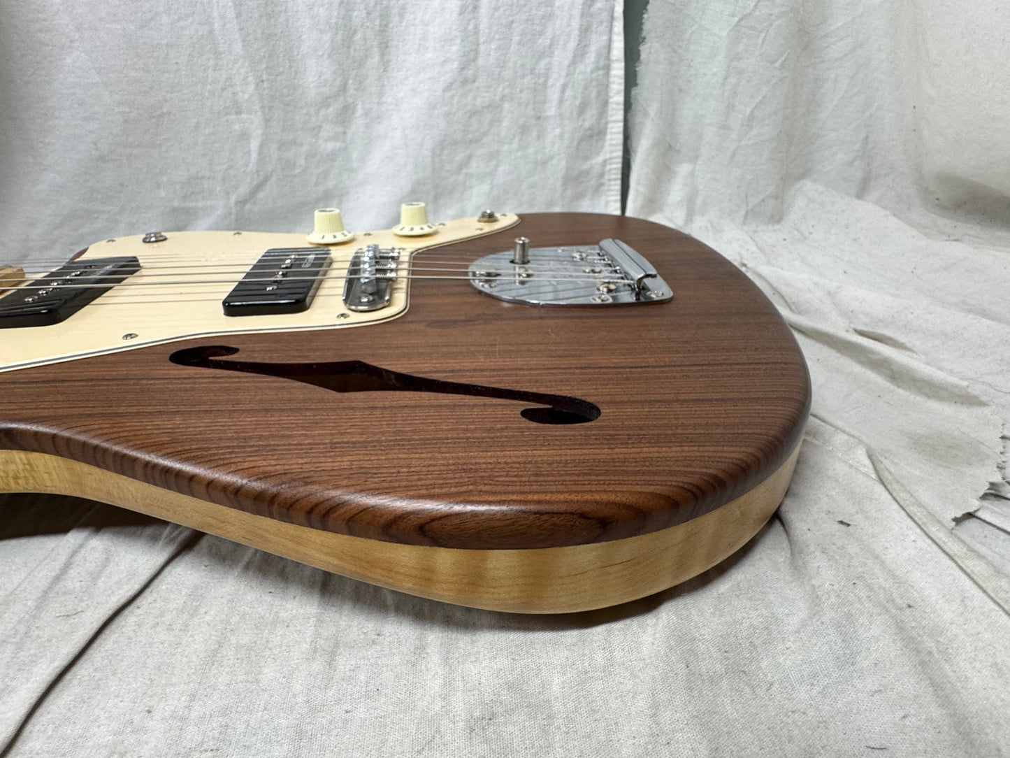 Warmoth Jazzmaster Semi-Hollowbody Guitar