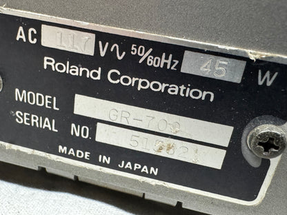 Roland GR-700 gr700 Guitar Synthesizer Module with Case 1985