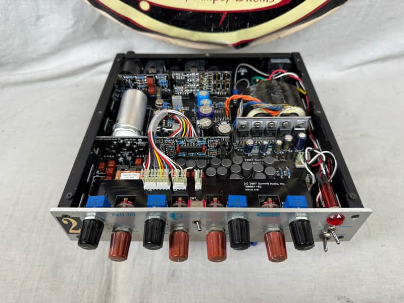 Summit Audio FeQ-50 Equalizer eq Rack Module - missing top - Image 3