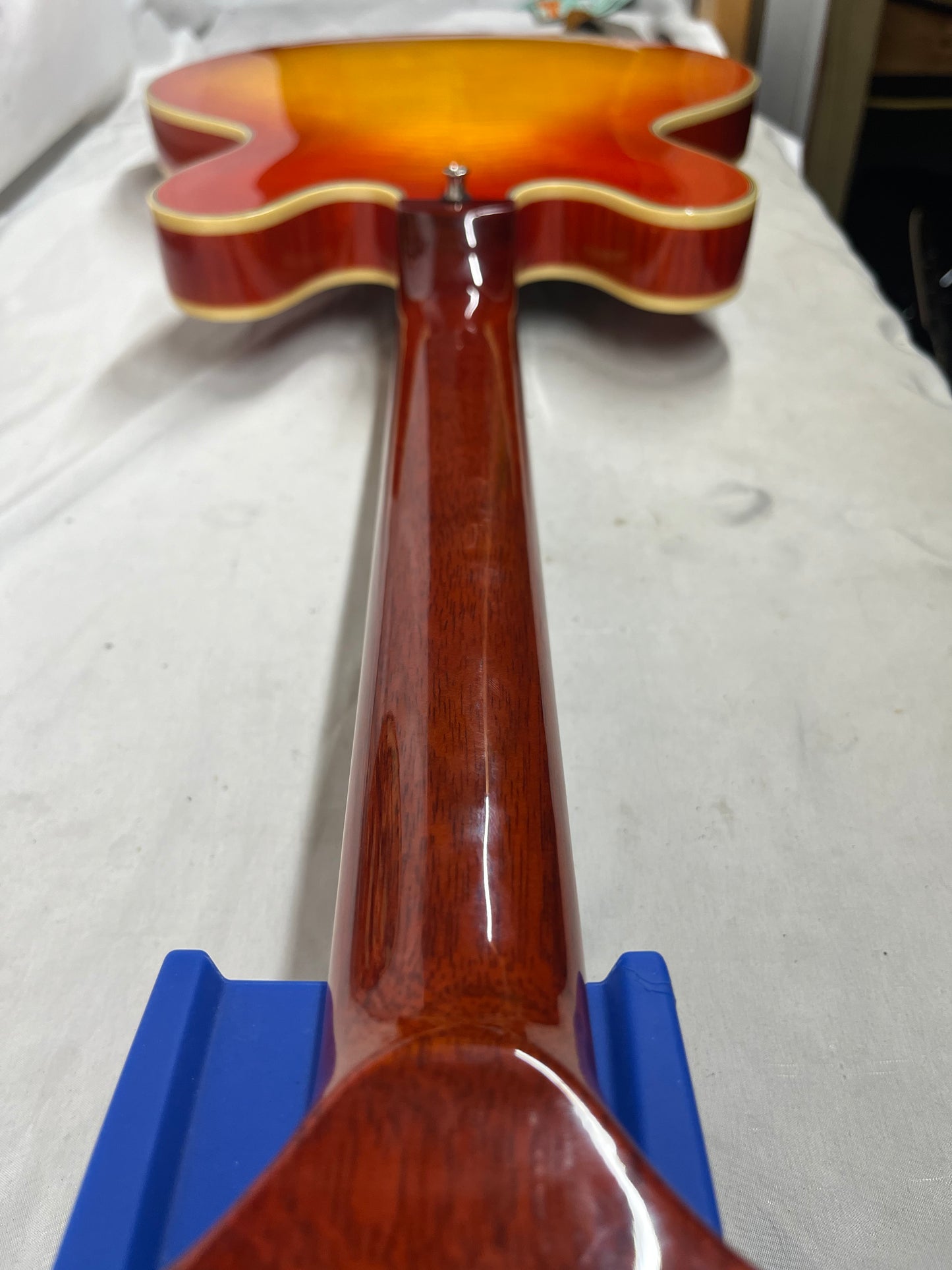 Michael Dolsey Designs Double Cutaway Semi-Hollow Body Electric Guitar