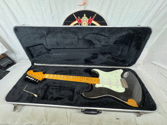 Nash S-63 s63 Relic'd S-style Guitar with Lindy Fralin pickups +  Fender Case