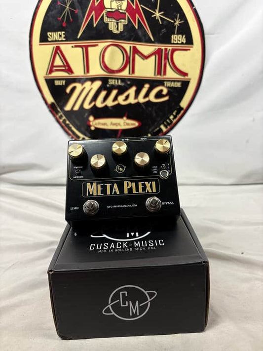 Cusack Music Meta Plexi British Distortion Boost Pedal with Box