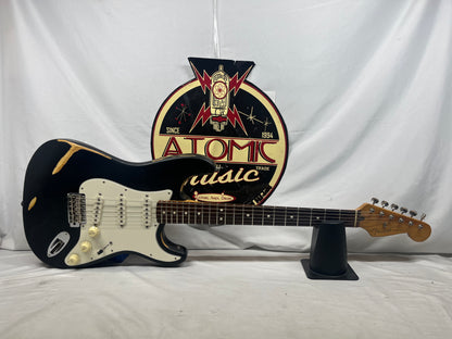 Fender Stratocaster Strat Electric Guitar MIM - Made in Mexico - Home-Distressed