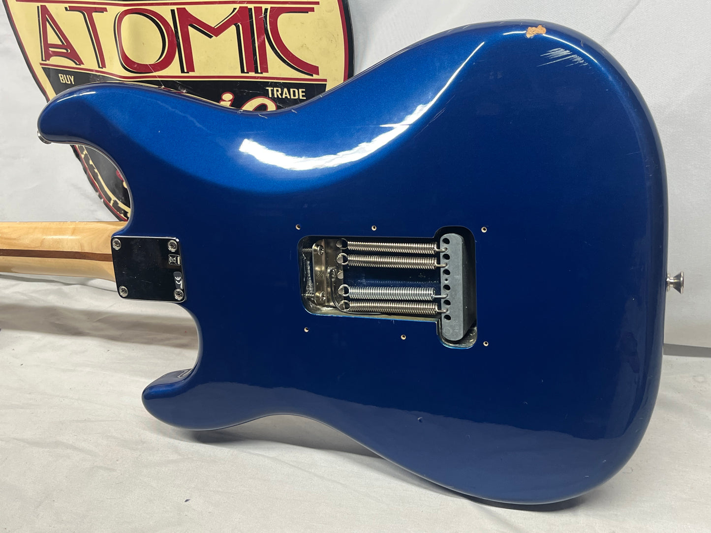 Fender Standard Stratocaster Strat Electric Guitar MIM - Made in Mexico - Electron Blue