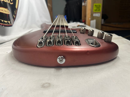 Ibanez EDA905 Ergodyne Bass 5-String Electric Doublecut Bass - Red Rock Flat