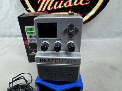 Singular Sound BeatBuddy beat buddy Drum Machine Pedal with Power Supply + Box