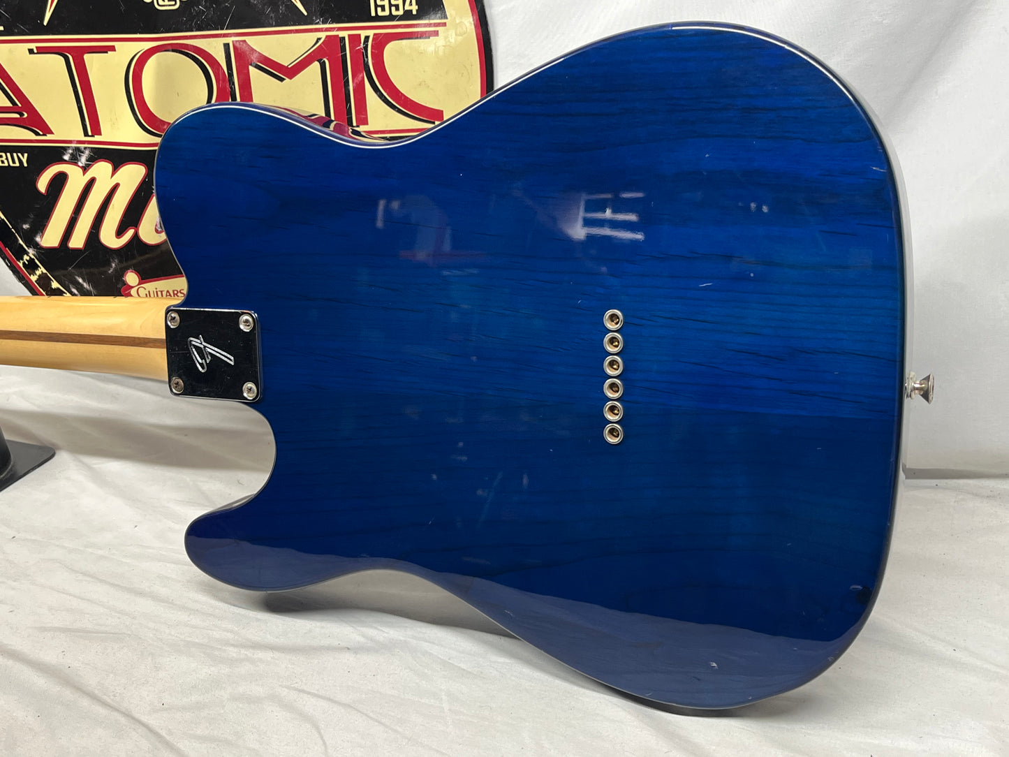 Fender Limited Edition Player Telecaster Plus Top Electric Guitar MIM - Made in Mexico - Blue Burst