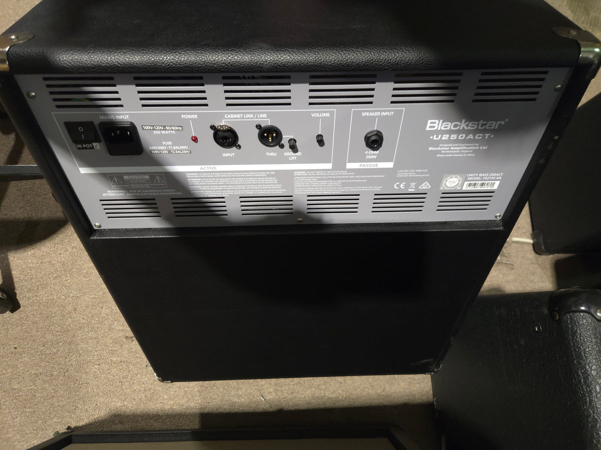 Blackstar Unity Series U250 250-Watt 1x15" Bass Guitar Extension Cabinet - Local Pickup Only