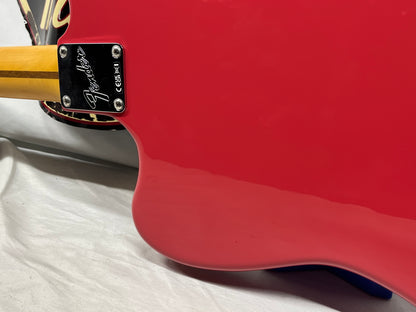Fender American Professional Classic Jazzmaster Electric Guitar - Faded Dakota Red