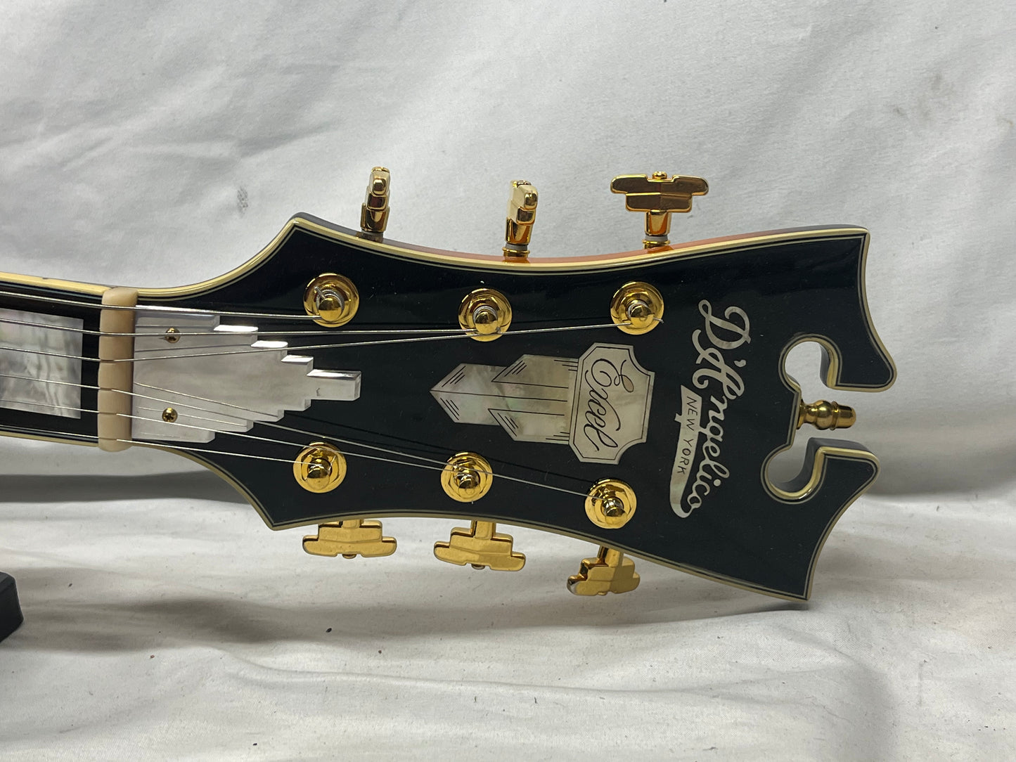 D'Angelico Excel EXL-1 Singlecut Archtop Hollow Body Electric Guitar with Case
