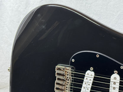 Hamer USA Daytona Guitar S-style with Case - Black / Maple neck