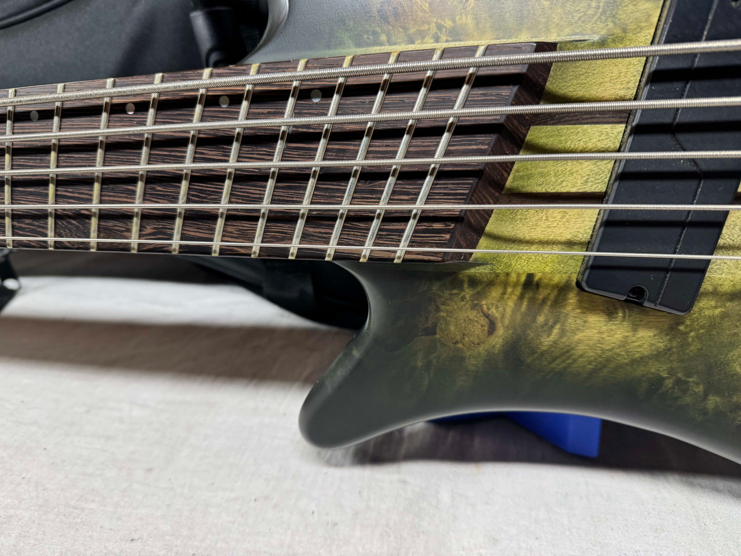 Spector Left-Handed lefty NS Dimension 5 5-string Bass - MIK Made In Korea 2022 - Haunted Moss