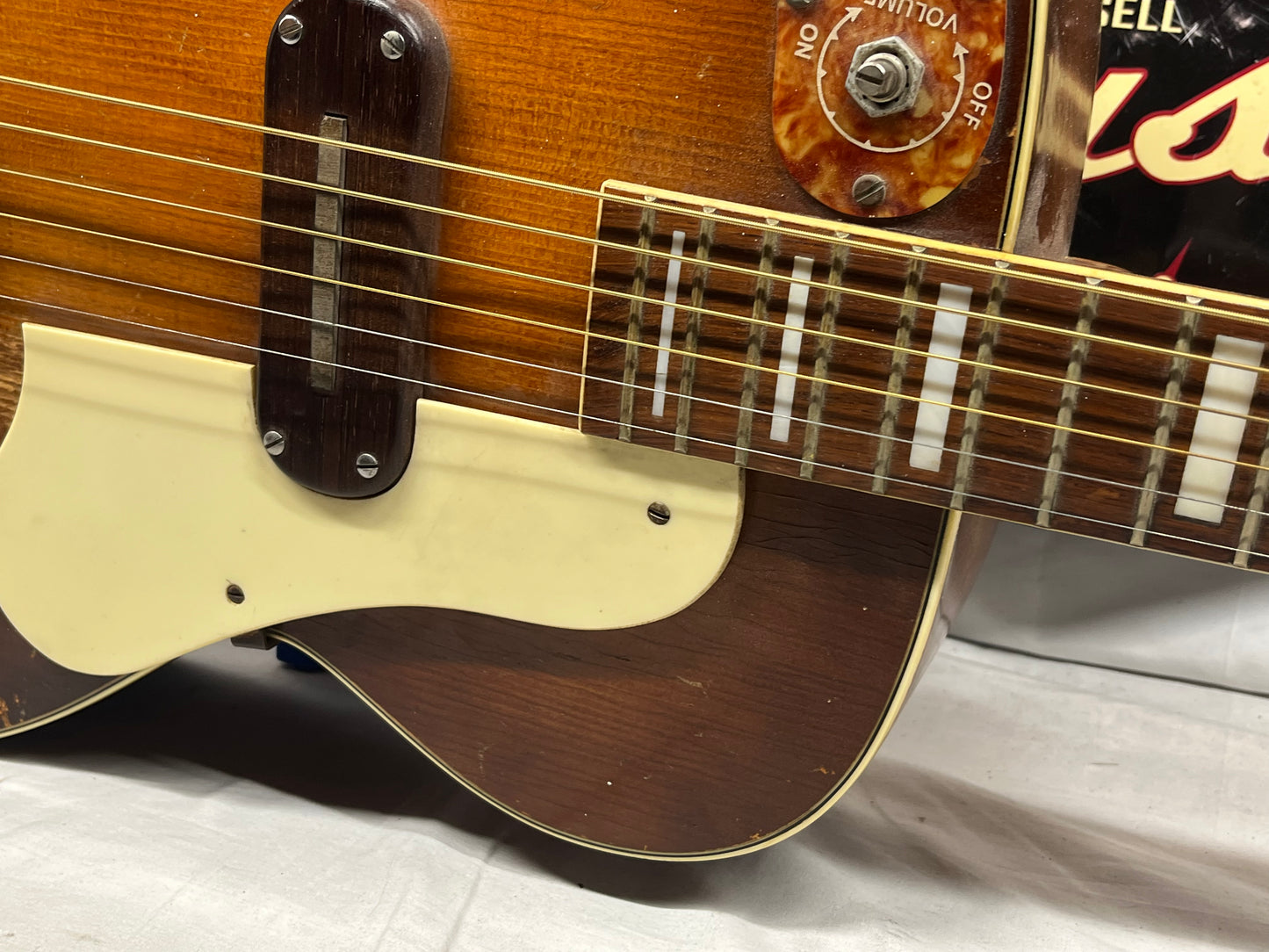 Kay Vintage Sherwood Deluxe Archtop Hollow Body Electric Guitar