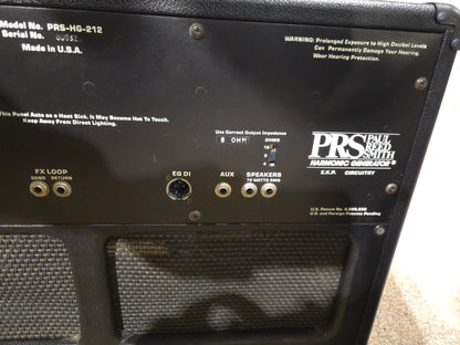 PRS Harmonic Generator HG-212 2-Channel 70-Watt 2x12" Solid State Guitar Combo 1990 - 1991 - Local Pickup Only