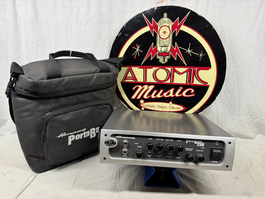 Ampeg PortaBass 250 Bass Amplifier Head with Bag