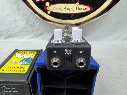 Fender Waylon Jennings Signature Phaser Phase Shifter Pedal with Box