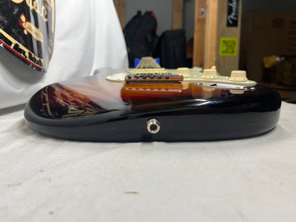 Fender American Elite Stratocaster Strat Electric Guitar - 3-Color Sunburst