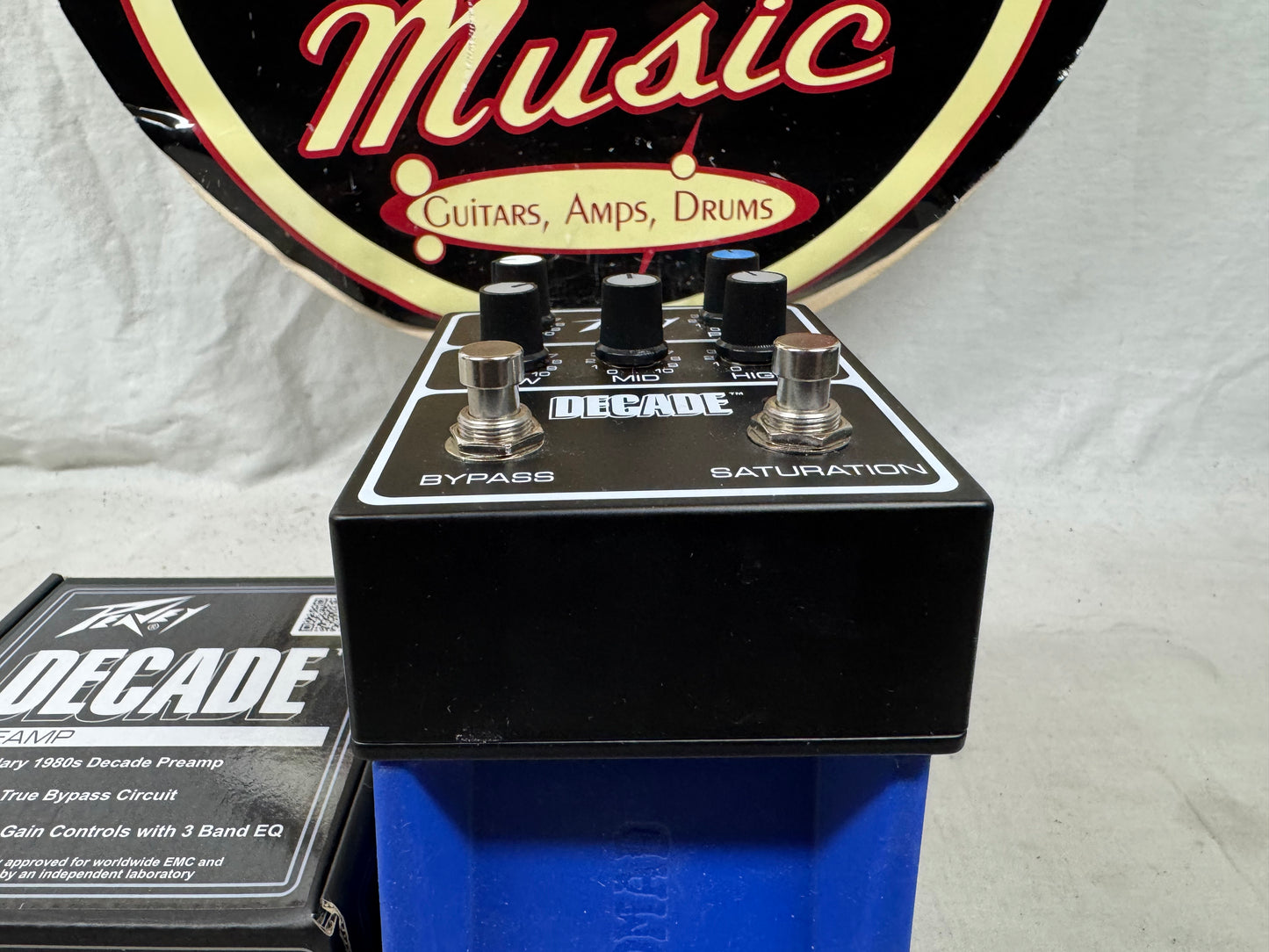 Peavey Decade Preamp Pedal with Box