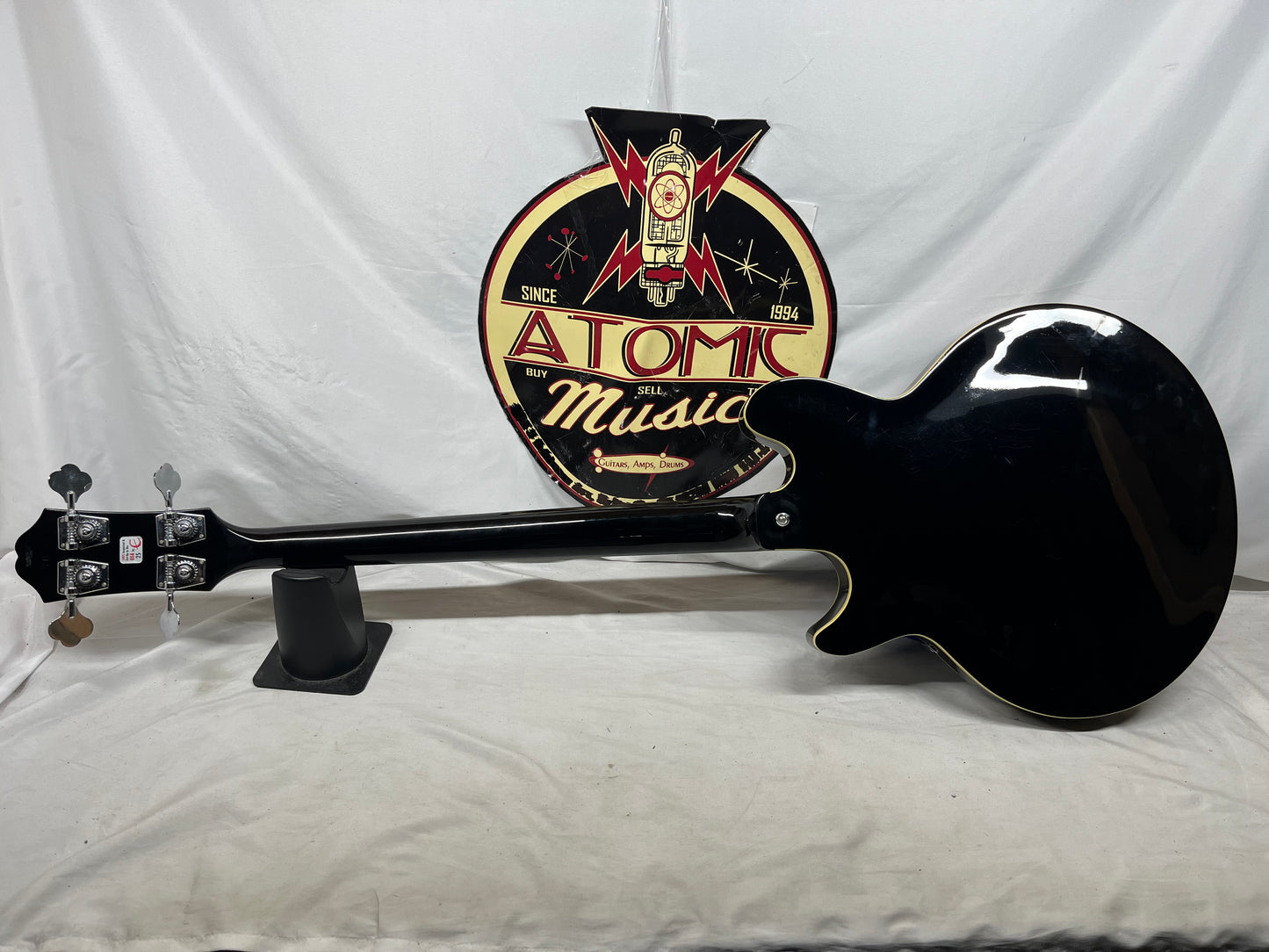 Epiphone Jack Casady Signature 4-String Semi-Hollow Body Electric Bass - Black