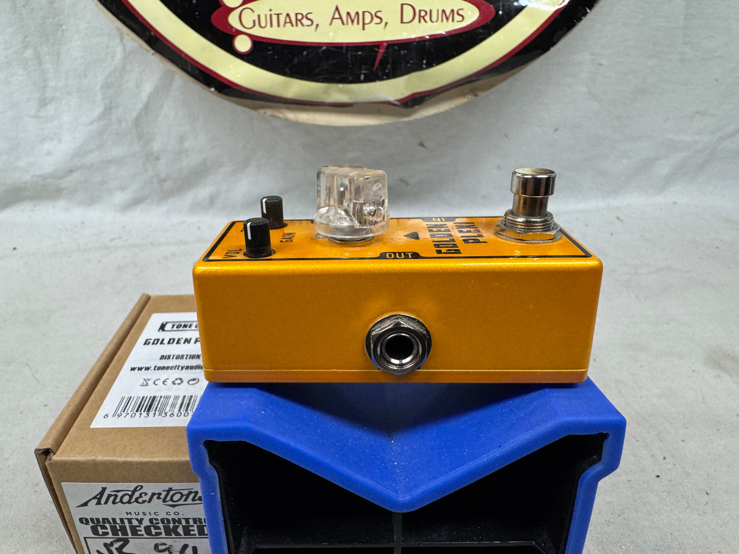 Tone City Golden Plexi Distortion Pedal with Box