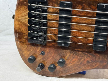 Brubaker K-6B k6b Custom Singlecut 6-string Bass with Case - Image 5