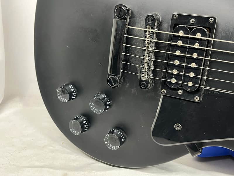 Epiphone Gothic Les Paul Singlecut HH Electric Guitar - Image 5