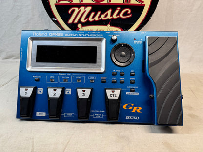 Roland GR-55 gr55 Guitar Synthesizer Pedal with Power Supply