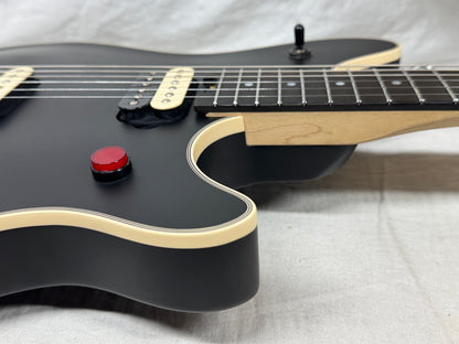 EVH Eddie Van Halen Wolfgang Signature Guitar with Case 2022 - Stealth Black