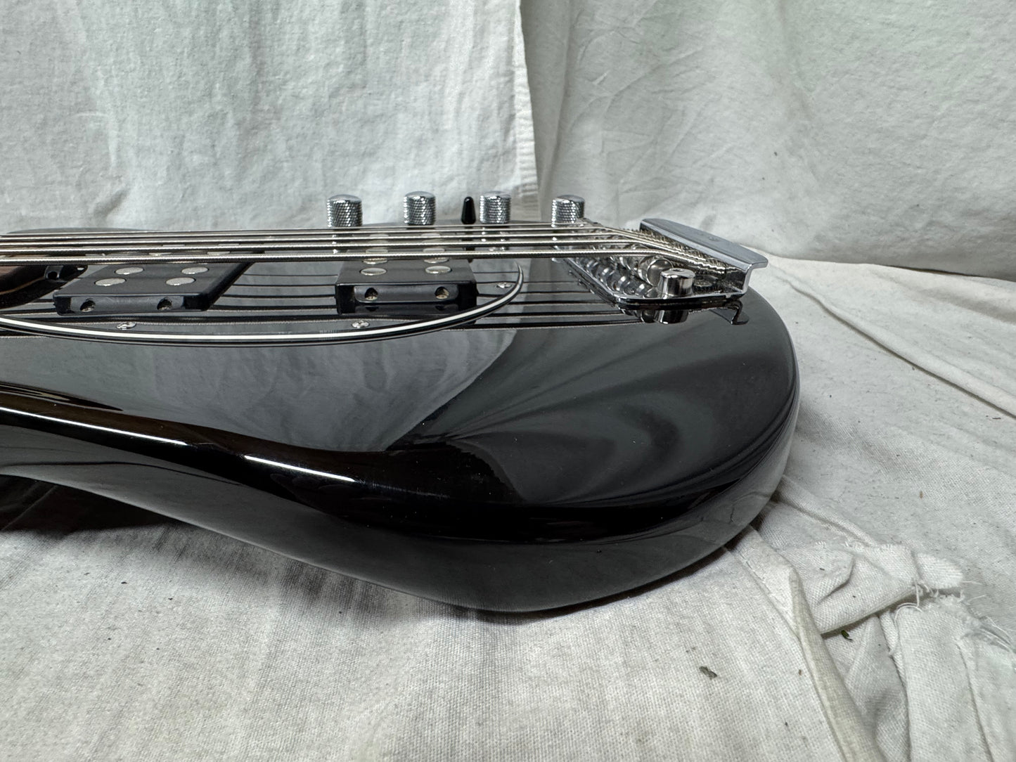 Ernie Ball Music Man USA Sterling 5 HH 5-string Bass 2014 - Black