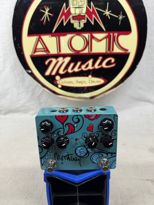 Keeley Electronics Monterey Rotary Fuzz Vibe Vibrato Pedal