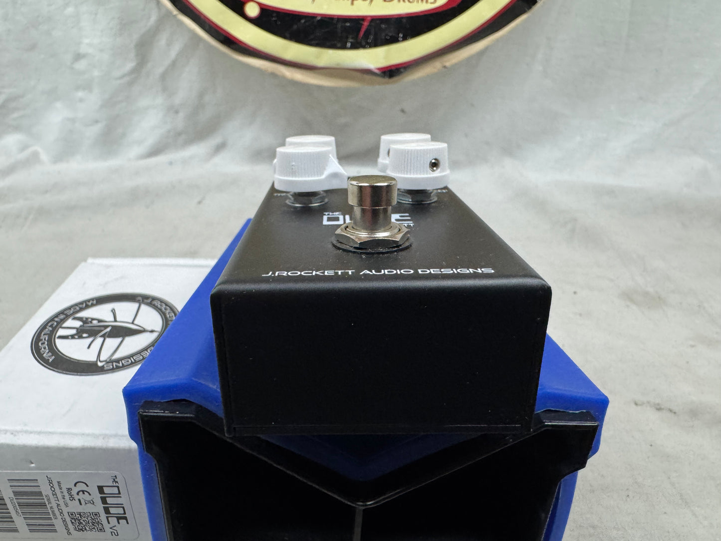 J. Rockett Audio Designs The Dude v2 Overdrive Pedal with Box